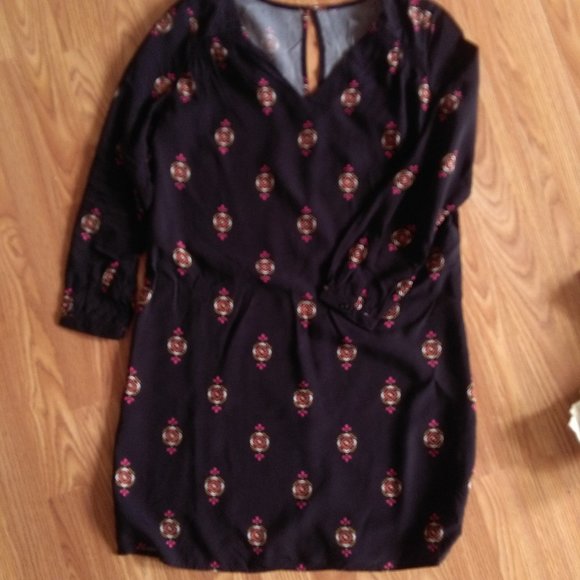 Black Tunic Dress - Picture 3 of 4